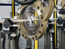 Drehspule in Produktionskette