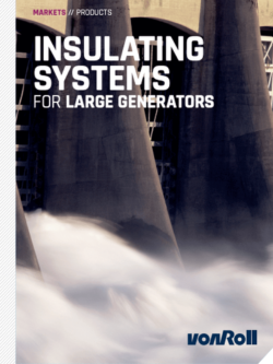 Cover of Flyer "Insulating Systems for large Generators"