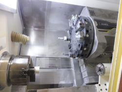 Photo of a Multi-axis CNC lathes