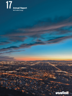 Cover of annual report 2017