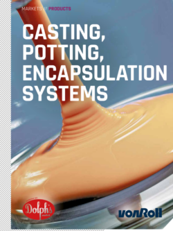 Cover of Flyer "casting, potting, encapsulating systems"