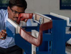 Coil shop in Indien von Von Roll