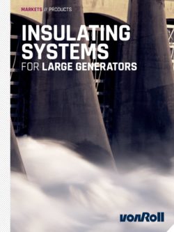 Cover of Flyer "Insulating systems for large generators"